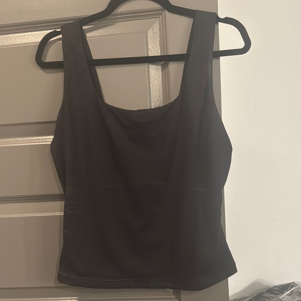 Black Sleeveless Top